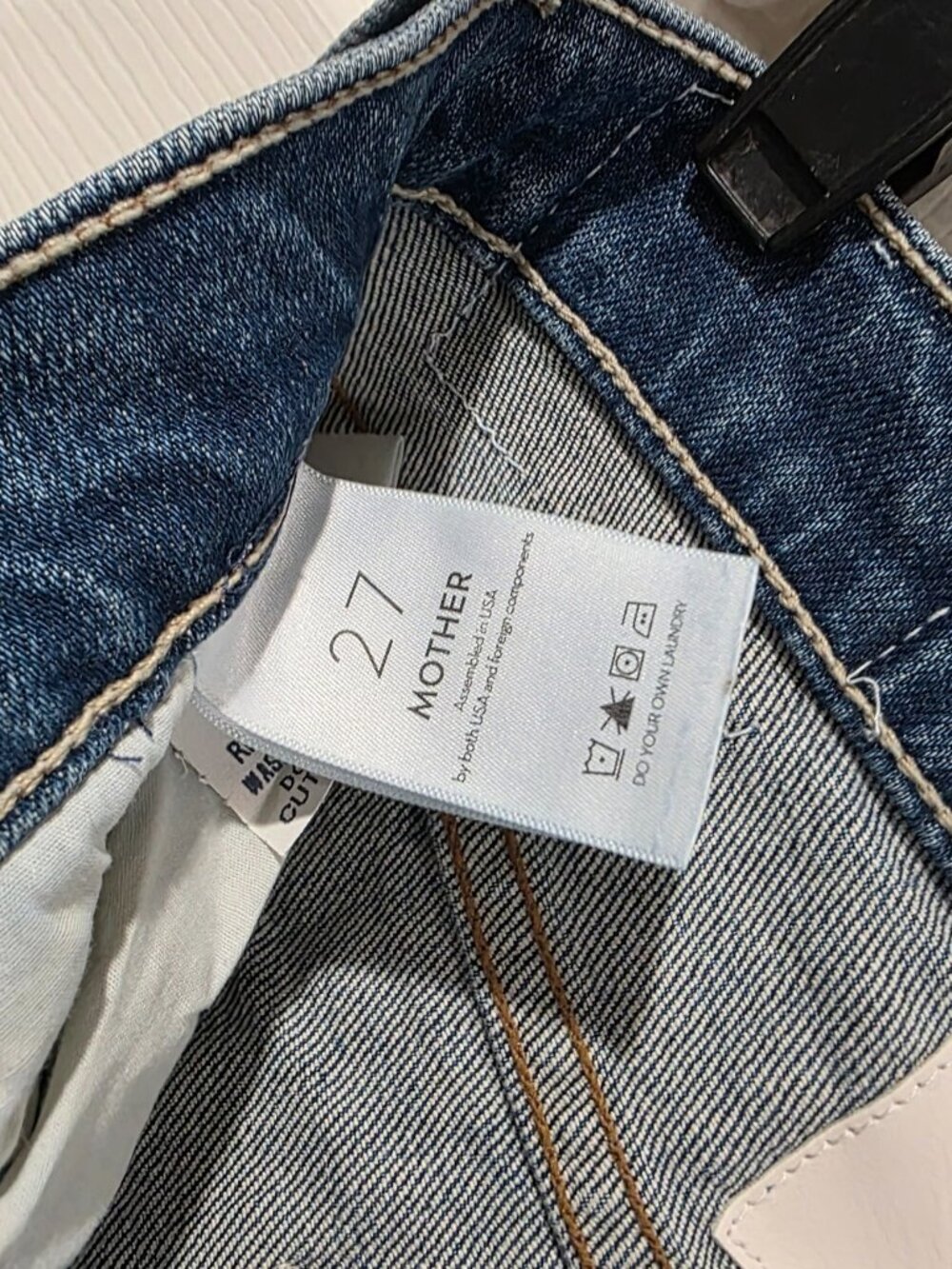 Mother High Waisted Rider Skimp - Picture 7 of 12